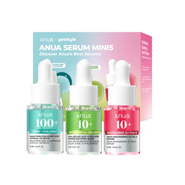 YesStyle Exclusive Serum Mini Trio Set [3 pcs]
